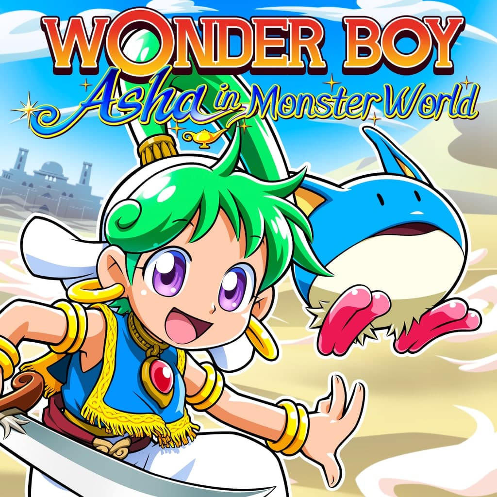 Wonder Boy Asha in Monster World　Чудо-мальчик Аша в мире монстров