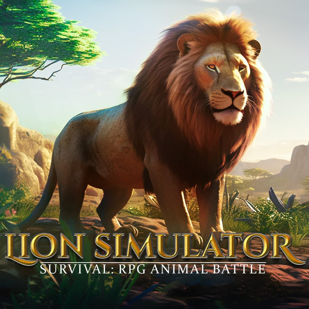 Lion Simulator Survival: RPG Animal Battle