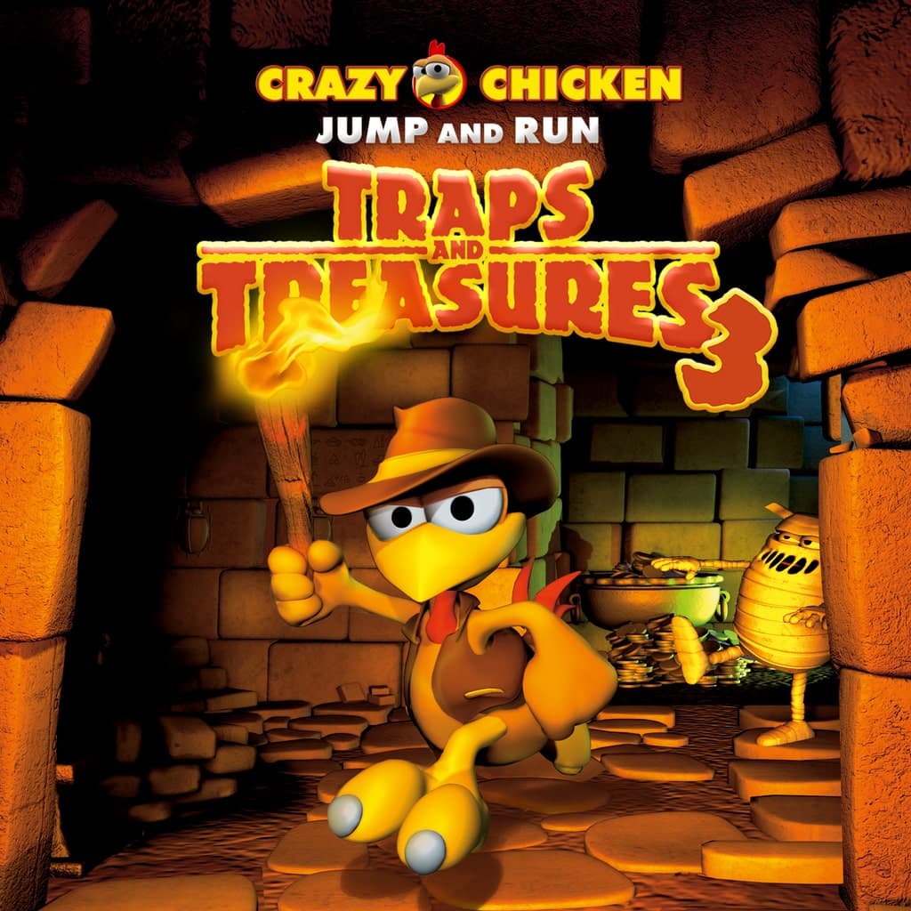 Crazy Chicken — Traps and Treasures 3