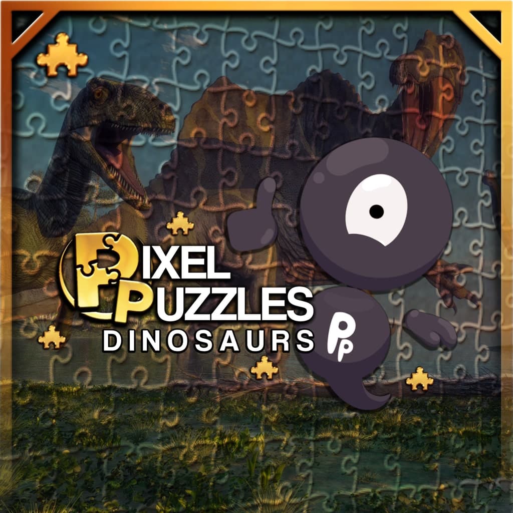 Pixel Puzzles DINOSAURS Jigsaws
