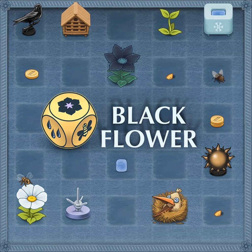 Black Flower