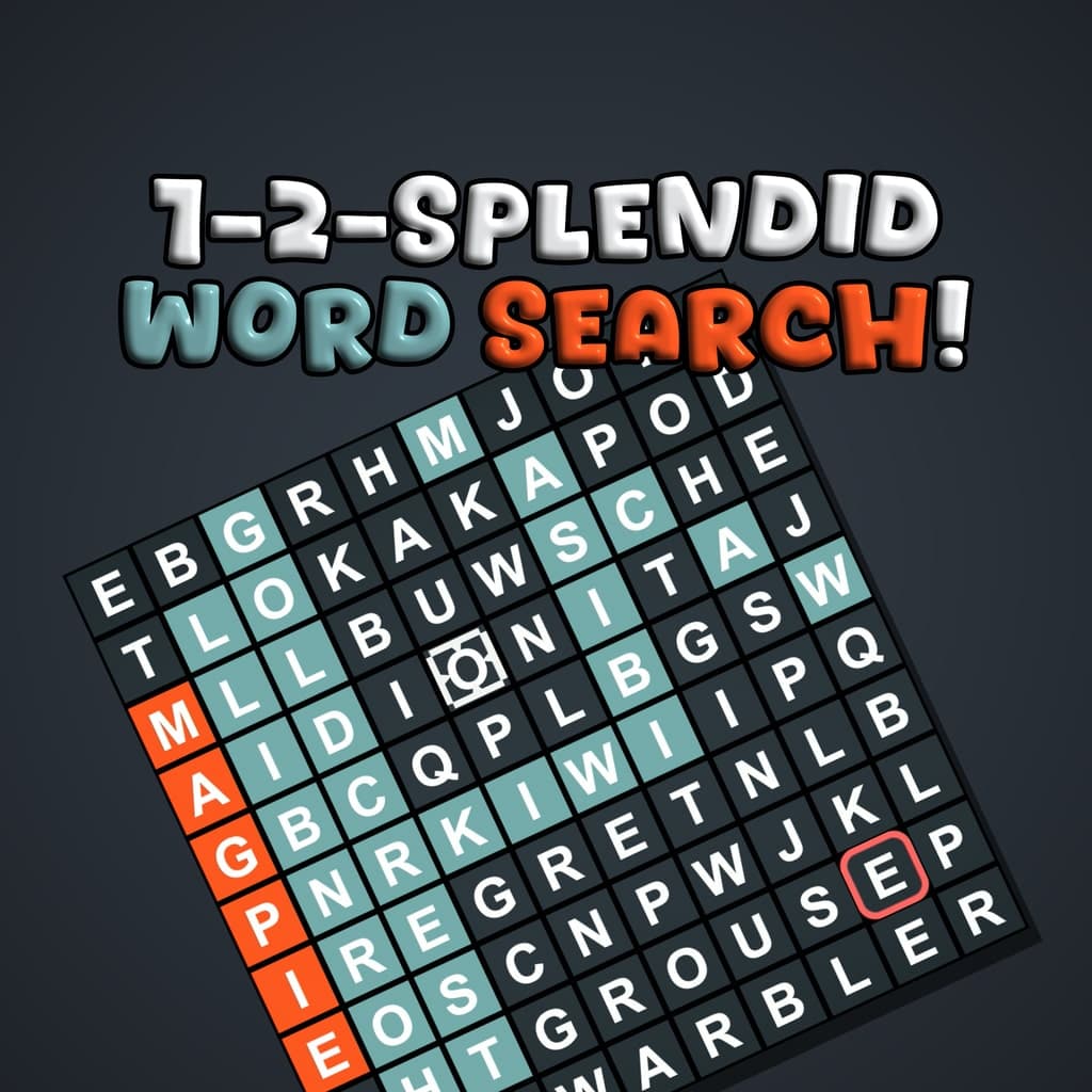 1-2-Splendid Word Search!